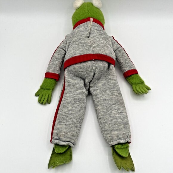 Vintage Kermit The Frog Plush Toy Muppet University Jim Henson 1989 15” - Picture 8 of 10